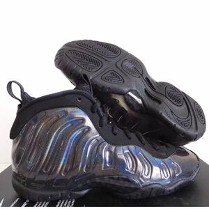 NIKE LITTLE POSITE ONE (GS) LEGION GREEN-BLACK-BLACK RARE NEW